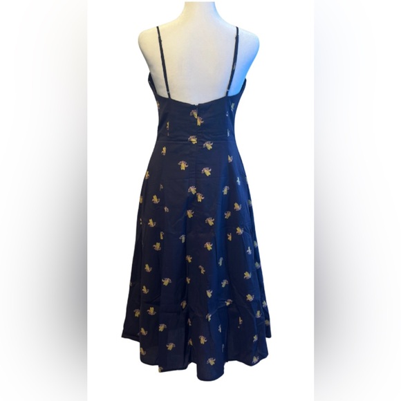 Rihoas Navy Blue Midi Dress - Picture 3 of 5